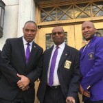 Beta Lambda Lambda Chapter brothers at the Capitol